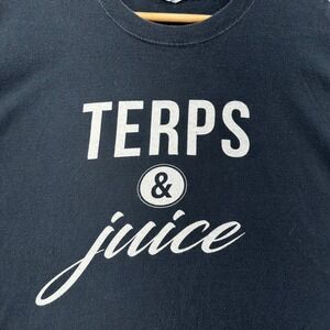 Y2K Terps & Juice Fairwinds Graphic T-Shirt Men's Large Streetwear Maryjane 420